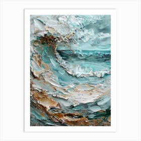 Ocean Waves 15 Art Print