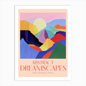 Abstract Dreamscapes Landscape Collection 09 Art Print