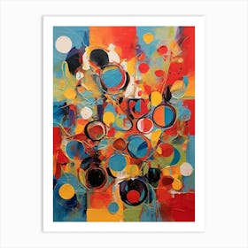 Abstract Painting 216 Art Print