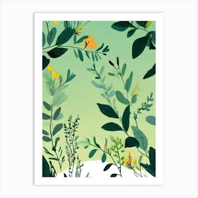 Flora And Fauna 2 Art Print