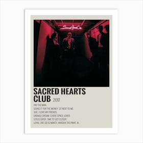 Sacred Hearts Club 2017 Poster Art Print