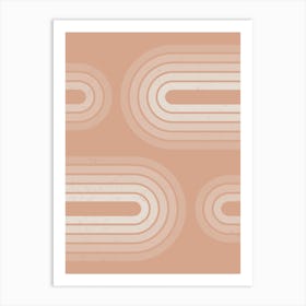 Line Abstract No388 Art Print