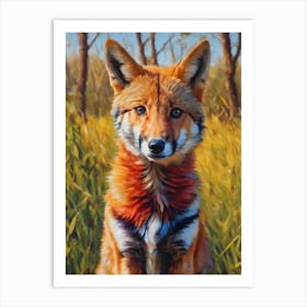 Animal Fauvist 1 (4) Art Print