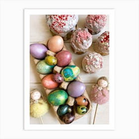 Easter Eggs 371 Art Print