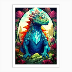 Lizard Art Print