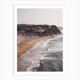Coastal Beach Scenery Art Print