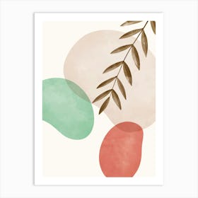 Abstract Watercolor Painting Art Print