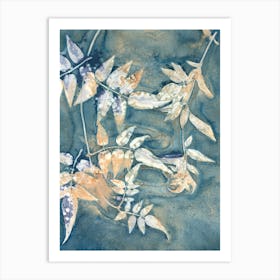 Botany Blue 4 Art Print