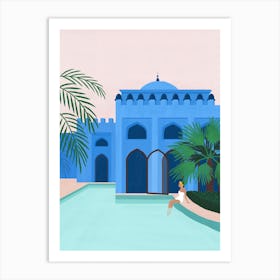 Marrakech Riad Morocco III Art Print