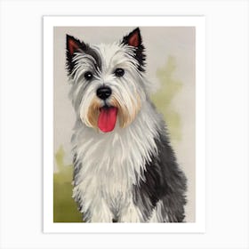 West Highland White Terrier 3 Watercolour Dog Art Print
