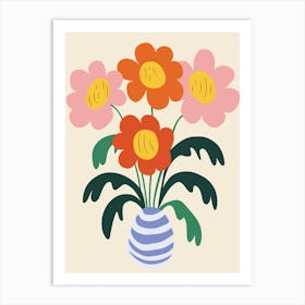 Flowers In A Vase 12 Art Print