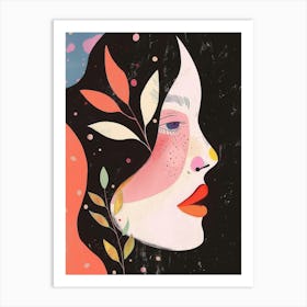 Portrait Of A Woman 308 Art Print