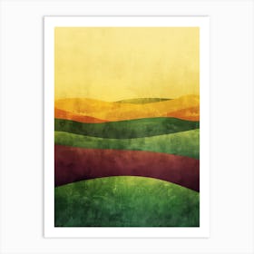 Landscape - Landscape Stock Videos & Royalty-Free Footage Art Print