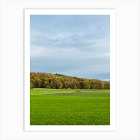 Field With Trees 10 Art Print