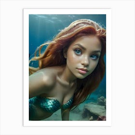 Mermaid-Reimagined 21 Art Print