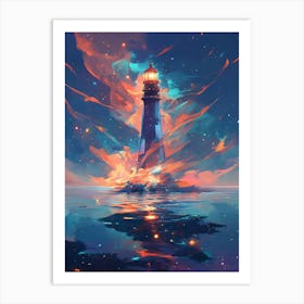 Lighthouse 7 Art Print