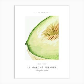 Honeydew Melon Le Marche Fermier Poster 1 Art Print