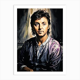 Paul Mccartney 4 Art Print