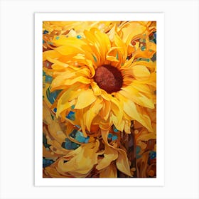 Sunflower Dreams Art Print