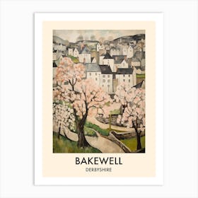 Bakewell (Derbyshire) Painting 3 Travel Poster Art Print