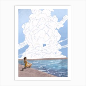 Count the Clouds Art Print