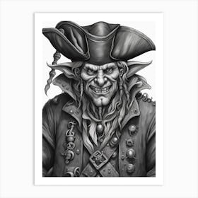 Goblin Pirate 1 Art Print