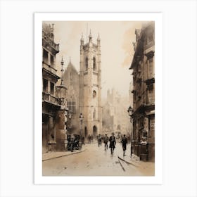 City Centre Art Print