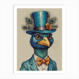 Peacock 26 Art Print