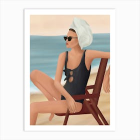 Beach Life Art Print