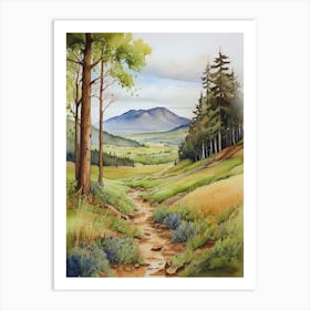 Watercolour Painting.19 Art Print