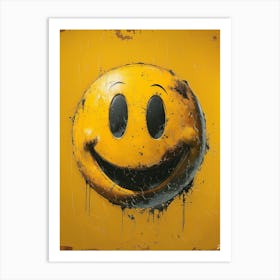 Smiley Face 3 Art Print