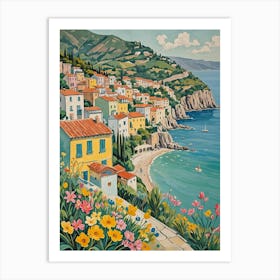 Mediterranean Coastal Spring Art Print