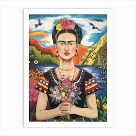 Frida Kahlo 6 Art Print