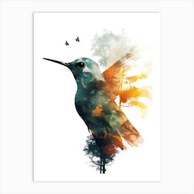 Hummingbird Art Print