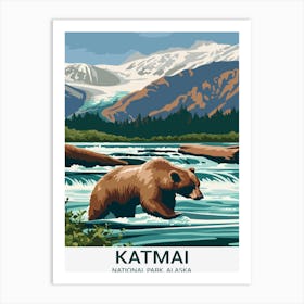 Katmai National Park Art Print