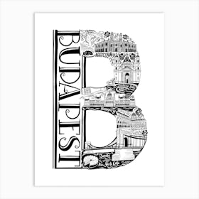 Budapest Art Print