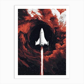 Spaceship Art Print