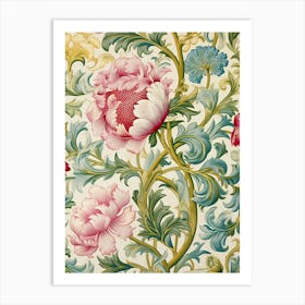 Floral Pattern 23 Art Print