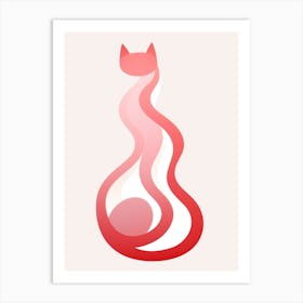 Cat'S Tail Art Print