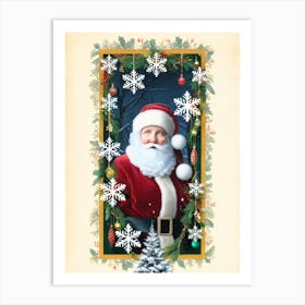 Santa Claus 1 Art Print