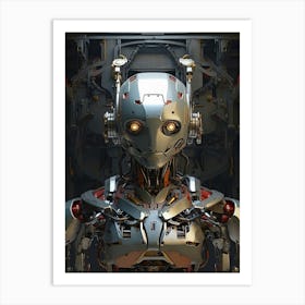 Robot Art Print