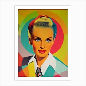 Jessica Tandy Colourful Pop Movies Art Movies Art Print