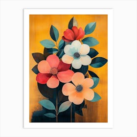 Flowers In A Vase 113 Art Print