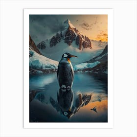 Polar Penguin Art Print