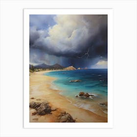 Stormy Seas.22 Art Print