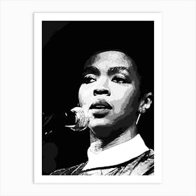 lauryn hill 3 Art Print