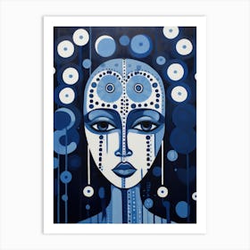 Blue Eyes Art Print