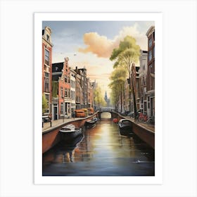 Amsterdam Canal 6 Art Print