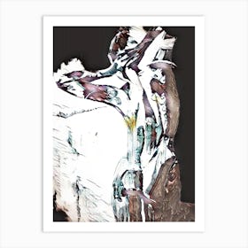 Abstract Of A Nude Woman Art Print