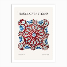 Tile Pattern Poster 31 Art Print